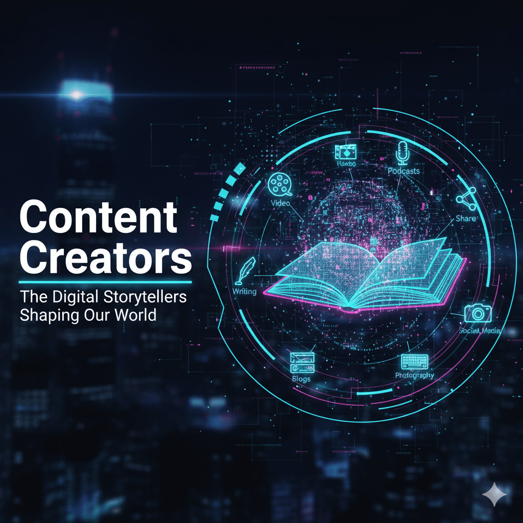 Content Creators: The Digital Storytellers Shaping Our World