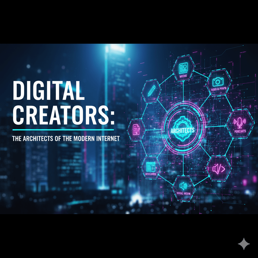 Digital Creators: The Architects of the Modern Internet