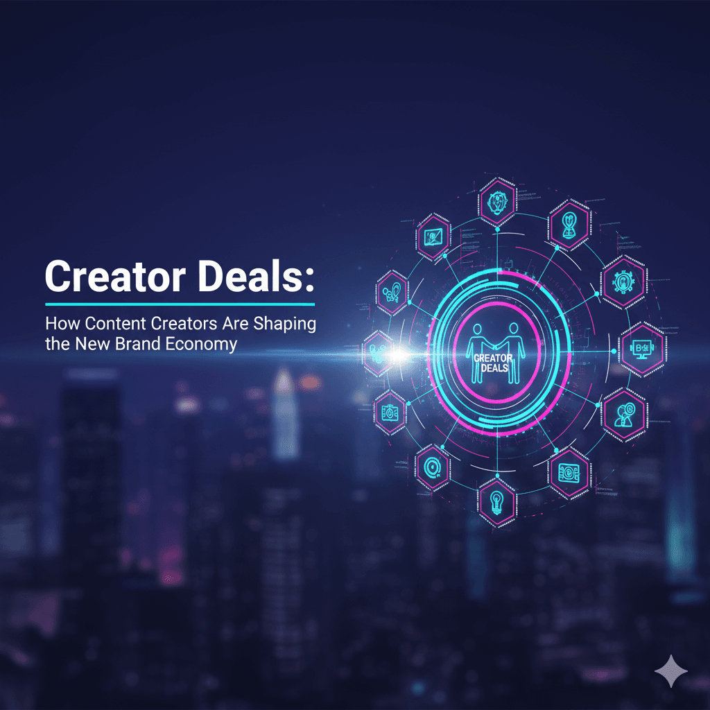 Creator Deals: How Content Creators Are Shaping the New Brand Economy