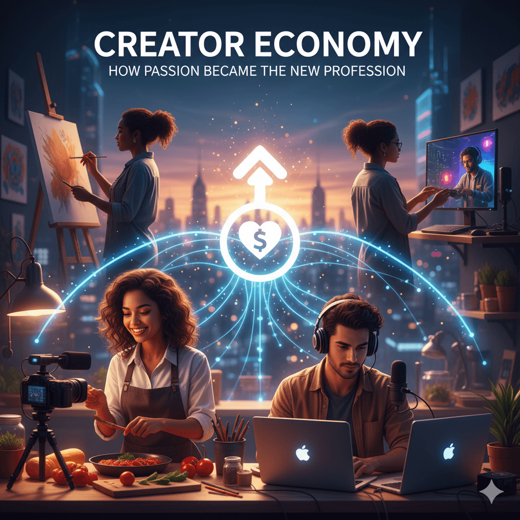 Creator Economy: How Passion Became the New Profession