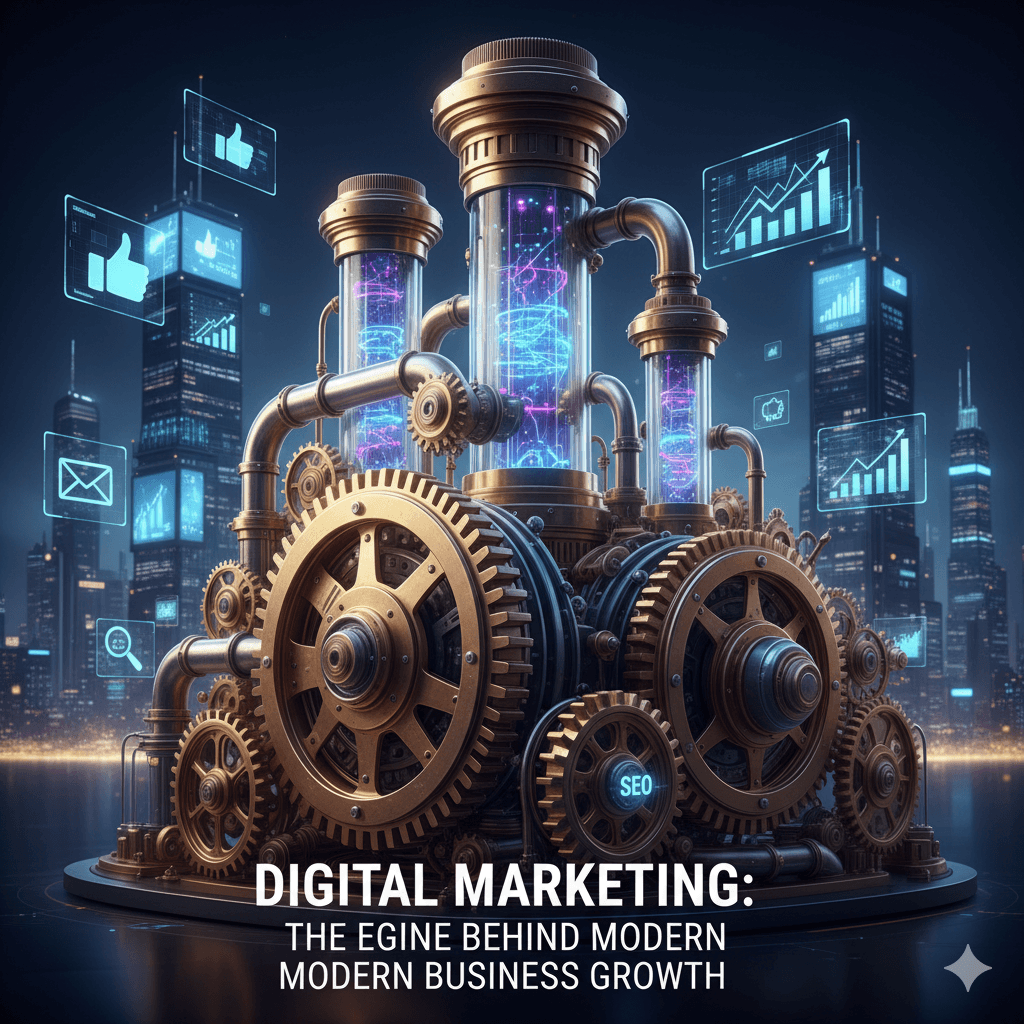 Digital Marketing: The Engine Behind Modern Business Growth